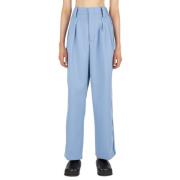 Klassieke Frontplooi Broek Meryll Rogge , Blue , Dames