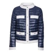 Down Jackets Herno , Blue , Dames