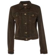 Pre-owned Denim outerwear Chloé Pre-owned , Brown , Dames