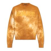 Sweatshirt met logo Dsquared2 , Brown , Heren