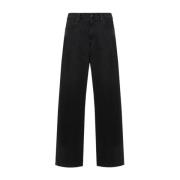 Zwarte Landon Pant Carhartt Wip , Black , Heren