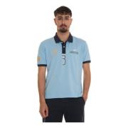 Klassieke Polo Shirt voor Mannen La Martina , Blue , Heren