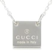 Pre-owned Silver necklaces Gucci Vintage , Gray , Dames