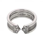 Pre-owned White Gold rings Cartier Vintage , Gray , Dames