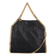 Gouden Ketting Mini Tote Tas Stella McCartney , Black , Dames