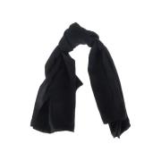 Pre-owned Silk scarves Louis Vuitton Vintage , Black , Dames