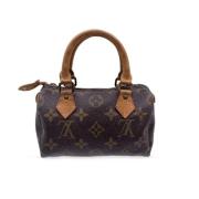 Pre-owned Leather handbags Louis Vuitton Vintage , Brown , Dames