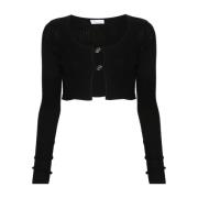Zwarte Cardigan Sweaters Blumarine , Black , Dames