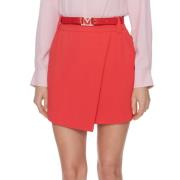 Rode Mini Rok Moira Guess , Red , Dames