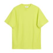 Relaxed-fit Boucle Jersey T-shirt Soulland , Green , Unisex