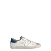 Witte Leren Sneakers Philippe Model , Multicolor , Dames