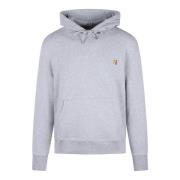 Fox Head Patch Hoodie Maison Kitsuné , Gray , Heren