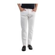 Witte Slim Fit Jeans Nine In The Morning , White , Heren