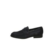 Klassieke Leren Loafer Schoen Fluchos , Blue , Heren