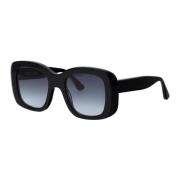 Stijlvolle Swimmy 101 Zonnebril Thierry Lasry , Black , Dames