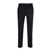 Slim-Fit Chinos Verhoog Stijl Elegantie PT Torino , Black , Heren