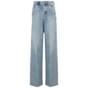 Vintage Loose-fit Light Blue Jeans Petar Petrov , Blue , Dames