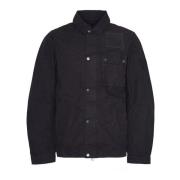 Steve McQueen Casual Jas Barbour , Black , Heren