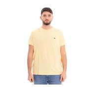 Casual T-shirt voor mannen Lacoste , Yellow , Heren