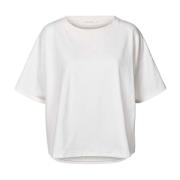 Witte Oversized T-Shirt Margot Stijl Rabens Saloner , White , Dames