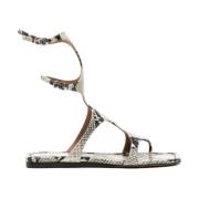 Uma Platte Sandalen Paris Texas , Multicolor , Dames