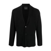 Elegante Heren Blazer Roberto Collina , Black , Heren