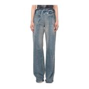 Gereconstrueerde Denim Broek Mihara Yasuhiro , Blue , Dames