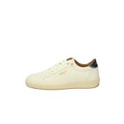 Lage Sneakers Blauer , White , Heren