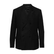 Stijlvolle Heren Blazer Jassen Lardini , Black , Heren