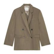 Relaxte double-breasted blazer Marc O'Polo , Brown , Dames