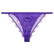 Paarse Slip in Violet Satijn Love Stories , Purple , Dames