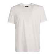 Wit Crew-Neck T-Shirt Tom Ford , White , Heren