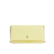 Verfijnde Ketting Crossbody Tas Tommy Hilfiger , Yellow , Dames