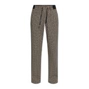 Sweatpants met monogram Balmain , Multicolor , Heren