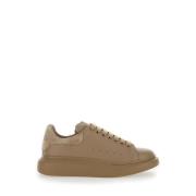 Beige Lage Sneakers Ronde Neus Alexander McQueen , Beige , Heren