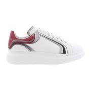 Sneake Leath S.Rubb. Lar./Lar. Alexander McQueen , White , Heren