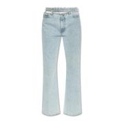 Jeans met riem Y/Project , Blue , Dames