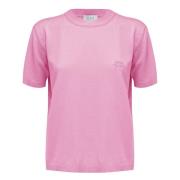 Venice Knit T-Shirt MVP wardrobe , Pink , Dames