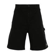 Canvas Shorts Barrow , Black , Heren