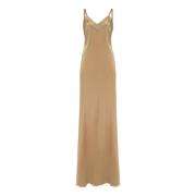 CAP Martin Long Dress MVP wardrobe , Brown , Dames