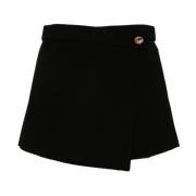 Bermuda 99 Casual Shorts Msgm , Black , Dames
