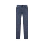 Slim-Fit Blauwe Denim Jeans Etro , Blue , Heren