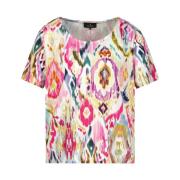 Casual T-shirt voor dagelijks gebruik Monari , Multicolor , Dames