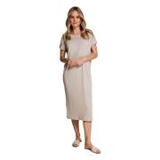 Midi Dresses Zhrill , Beige , Dames