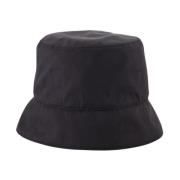 Imprimé VLogo Nylon Hat Valentino Garavani , Black , Heren
