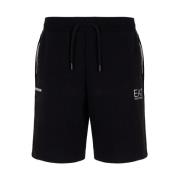 Heren Bermuda Shorts Emporio Armani EA7 , Black , Heren