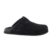 Monogram Canvas Slip-On Mules Valentino Garavani , Black , Heren