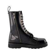 Combat Boots met VLogo Design Valentino Garavani , Black , Heren