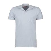 Terry Polo Shirt Orlebar Brown , Blue , Heren