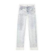 Gedrukte Jeans Diesel , Multicolor , Heren